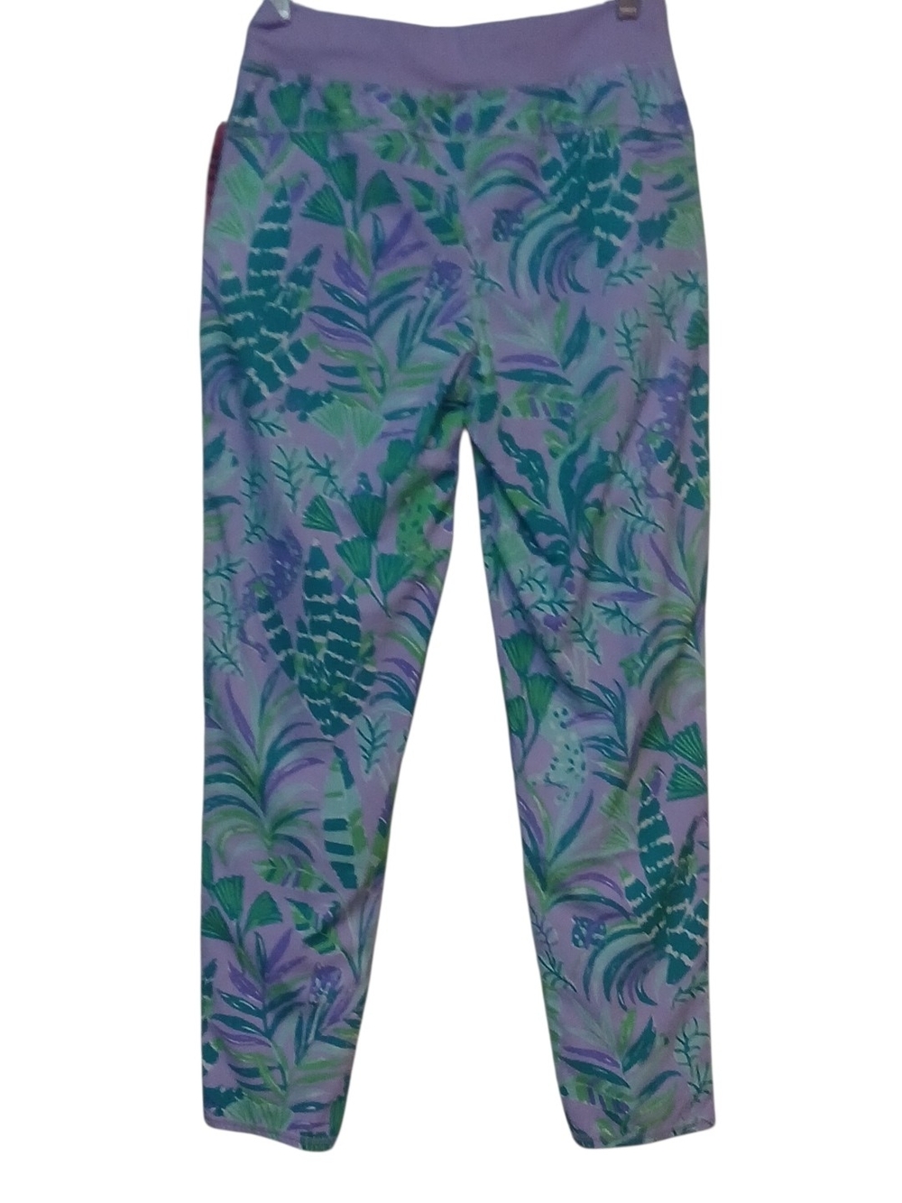 Lilly Pulitzer - NWT. Zippered Pockets, Woven, Elastic Waist, Tropical Floral... - Picture 7 of 11